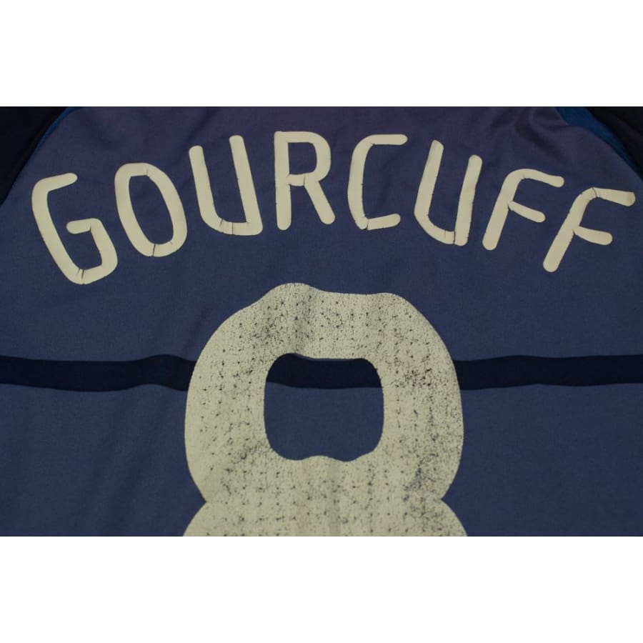 Maillot équipe de France rétro domicile N°8 GOURCUFF 2009-2010 - Adidas - Equipe de France
