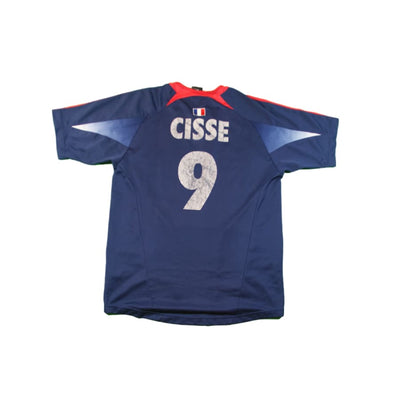 Maillot équipe de France rétro entraînement #9 CISSE 2004-2005 - Adidas - Equipe de France