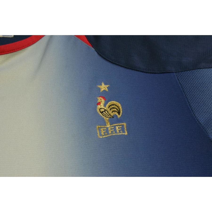 Maillot équipe de France rétro entraînement années 2000 - Adidas - Equipe de France