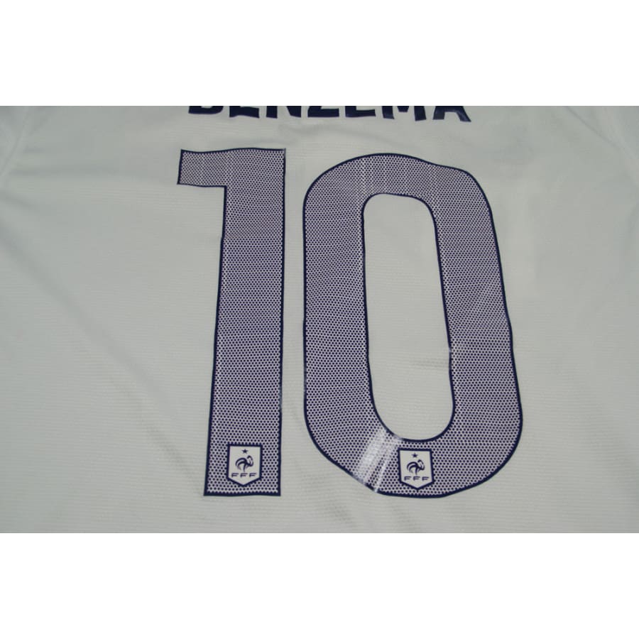Maillot équipe de France rétro extérieur #10 BENZEMA 2012-2013 - Nike - Equipe de France