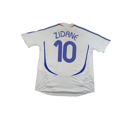 Maillot équipe de France rétro extérieur #10 ZIDANE 2006-2007 - Adidas - Equipe de France