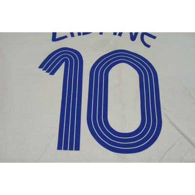Maillot équipe de France rétro extérieur #10 ZIDANE 2006-2007 - Adidas - Equipe de France