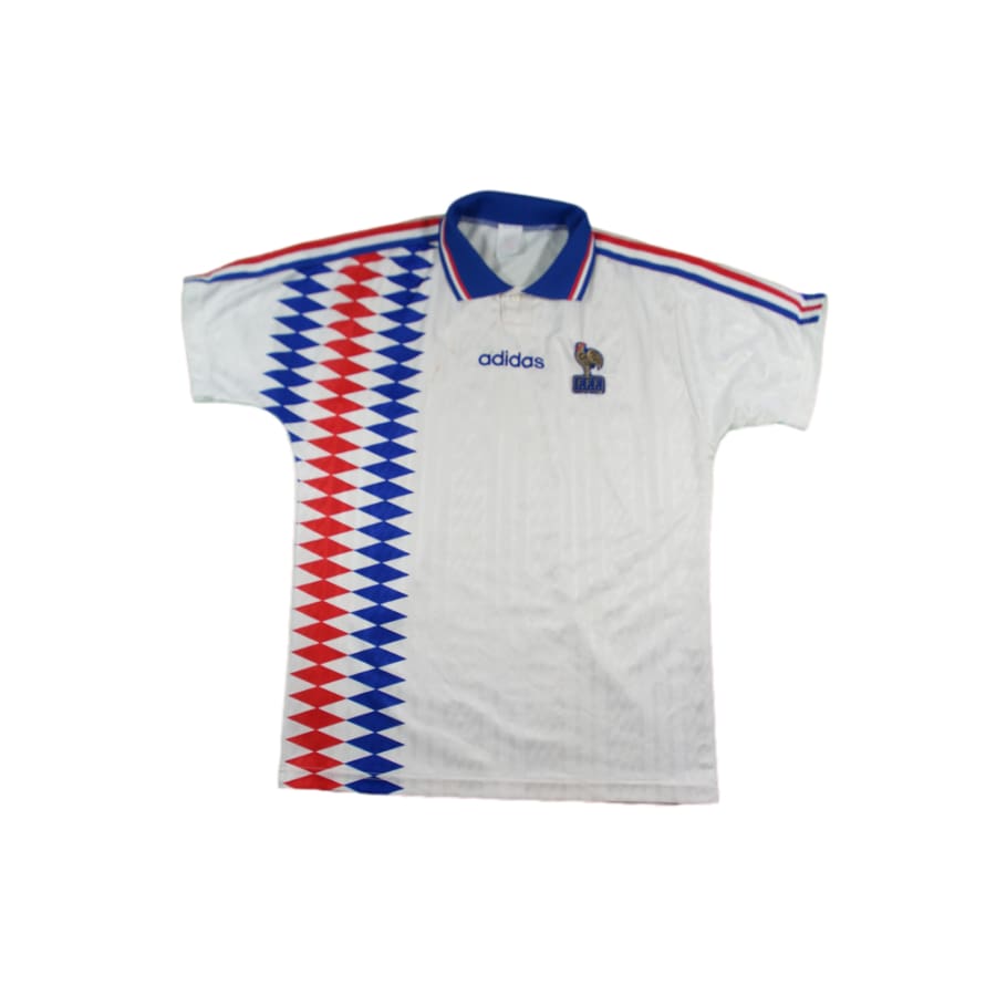 Maillot équipe de France rétro extérieur 1995-1996 - Adidas - Equipe de France