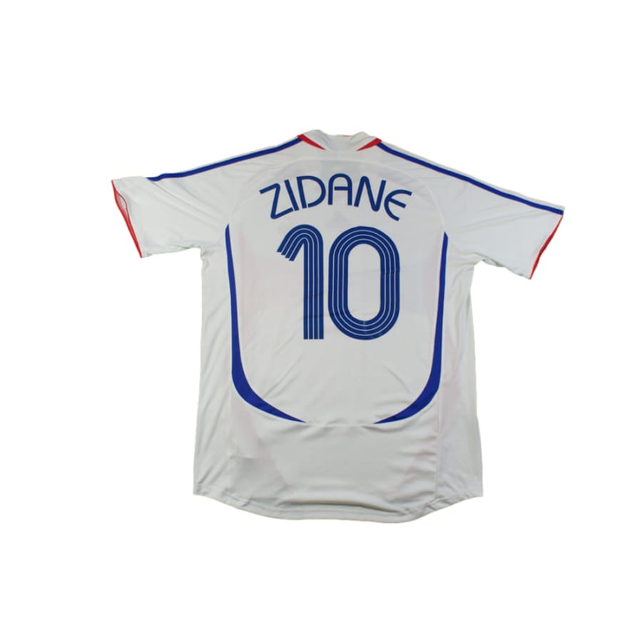 Maillot équipe de France rétro extérieur N°10 ZIDANE 2006-2007 - Adidas - Equipe de France