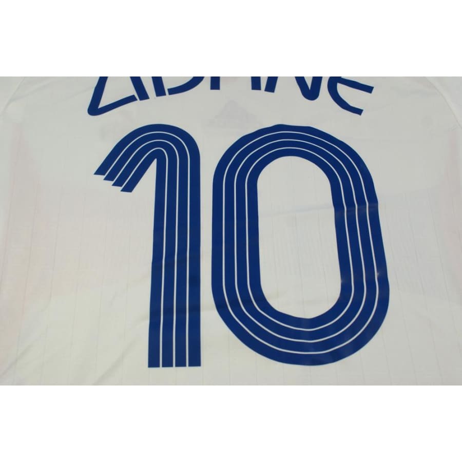 Maillot équipe de France rétro extérieur N°10 ZIDANE 2006-2007 - Adidas - Equipe de France