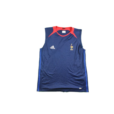 Maillot équipe de France rétro sans manches entraînement 2004-2005 - Adidas - Equipe de France