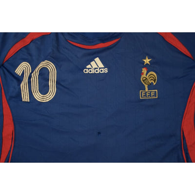 Maillot équipe de France vintage #10 ZIDANE 2006-2007 - Adidas - Equipe de France