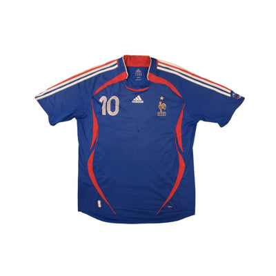 Maillot équipe de France vintage #10 ZIDANE 2006-2007 - Adidas - Equipe de France