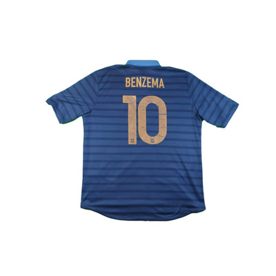 Maillot équipe de France vintage domicile #10 BENZEMA 2012-2013 - Nike - Equipe de France