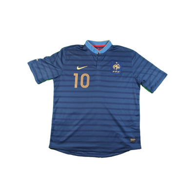 Maillot équipe de France vintage domicile #10 BENZEMA 2012-2013 - Nike - Equipe de France