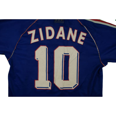 Maillot Equipe de France vintage domicile #10 Zidane 1999 - Adidas - Equipe de France