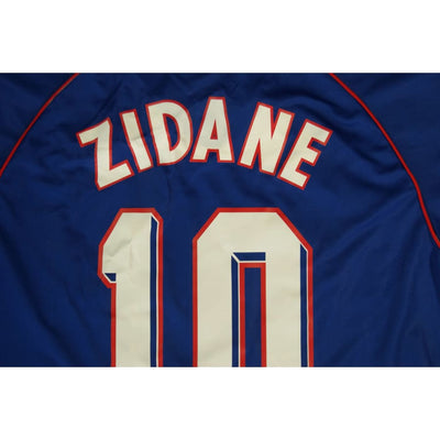 Maillot Equipe de France vintage domicile #10 Zidane 1998-1999 - Adidas - Equipe de France