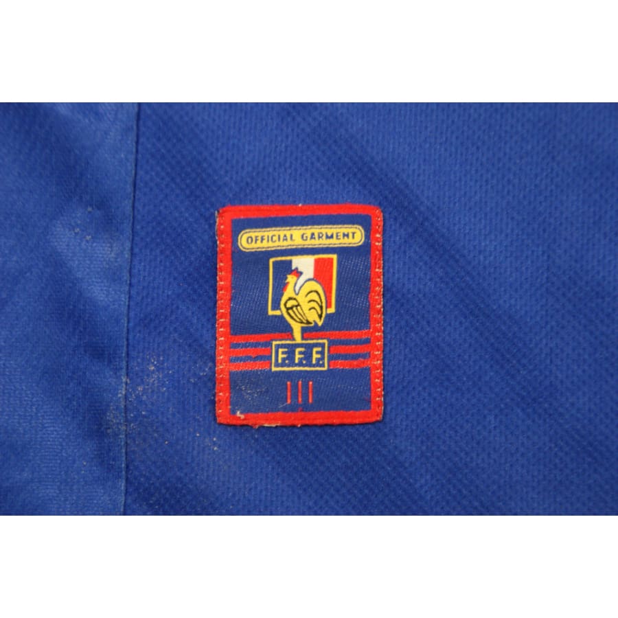 Maillot Equipe de France vintage domicile #10 Zidane 1999 - Adidas - Equipe de France