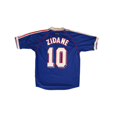 Maillot Equipe de France vintage domicile #10 Zidane 1998-1999 - Adidas - Equipe de France