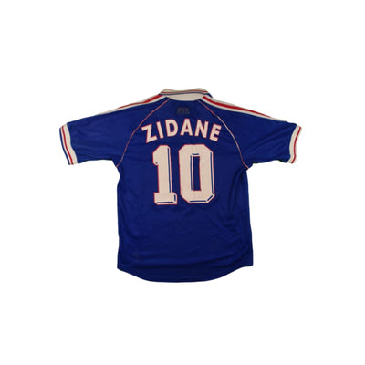 Maillot Equipe de France vintage domicile #10 Zidane 1999 - Adidas - Equipe de France