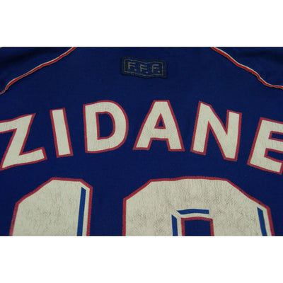 Maillot équipe de France vintage domicile #10 ZIDANE 1998-1999 - Adidas - Equipe de France