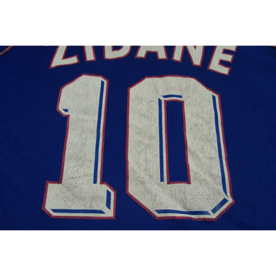 Maillot équipe de France vintage domicile #10 ZIDANE 1998-1999 - Adidas - Equipe de France