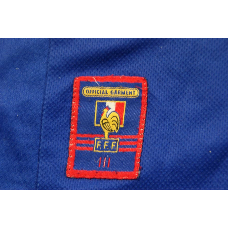 Maillot équipe de France vintage domicile #10 ZIDANE 1998-1999 - Adidas - Equipe de France