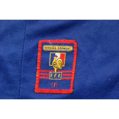 Maillot équipe de France vintage domicile #10 ZIDANE 1998-1999 - Adidas - Equipe de France