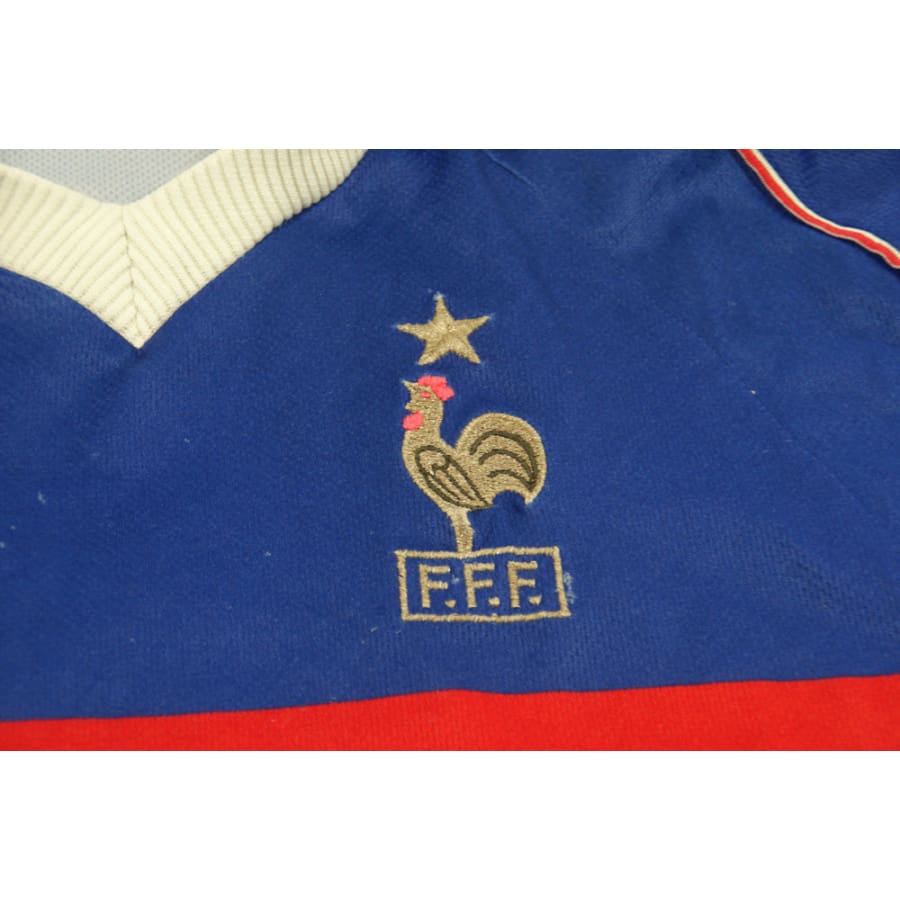 Maillot équipe de France vintage domicile #10 ZIDANE 1998-1999 - Adidas - Equipe de France