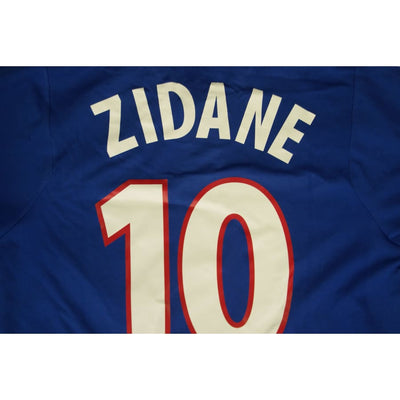 Maillot Equipe de France vintage domicile #10 Zidane 1999-2000 - Adidas - Equipe de France