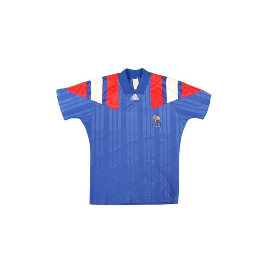 Maillot France vintage domicile #11 1991-1992 - Adidas - Equipe de France
