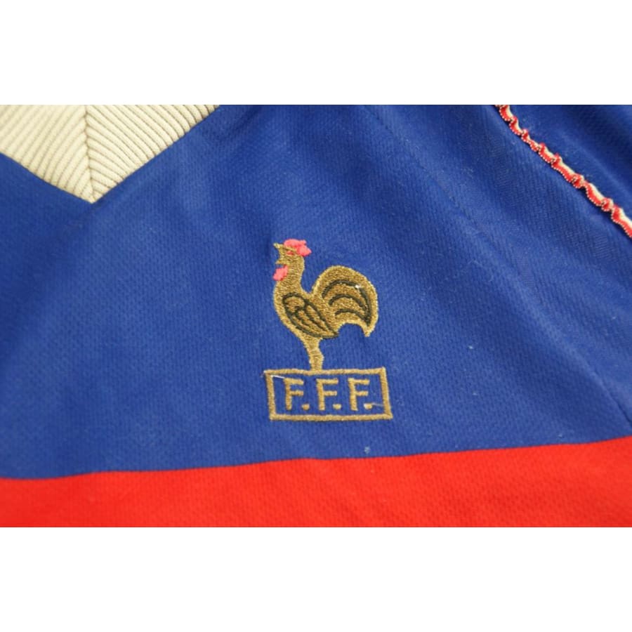 Maillot équipe de France vintage domicile #11 PIRES 1997-1998 - Adidas - Equipe de France