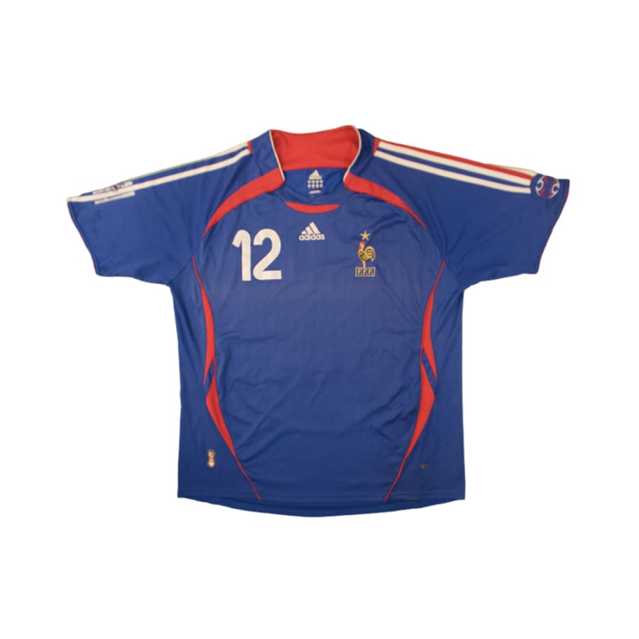 Maillot De Foot équipe De France Adidas Vintage – Taille L, Homme, Occasion