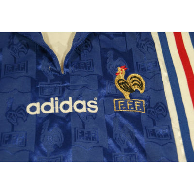Maillot équipe de France vintage domicile 1996-1997 - Adidas - Equipe de France