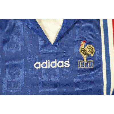 Maillot Equipe de France vintage domicile 1995-1996 - Adidas - Equipe de France