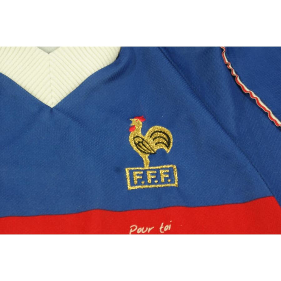 Maillot équipe de France vintage domicile 1997-1998 - Adidas - Equipe de France