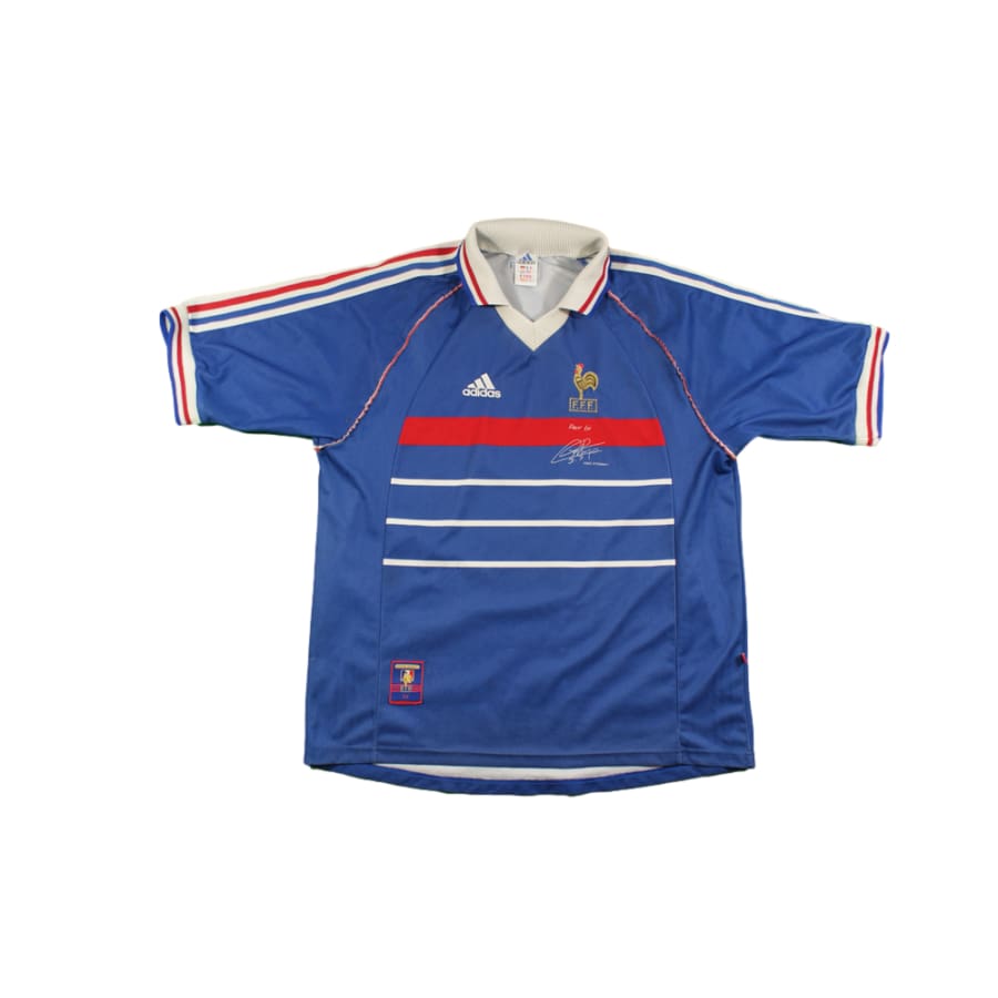 Maillot équipe de France vintage domicile 1997-1998 - Adidas - Equipe de France