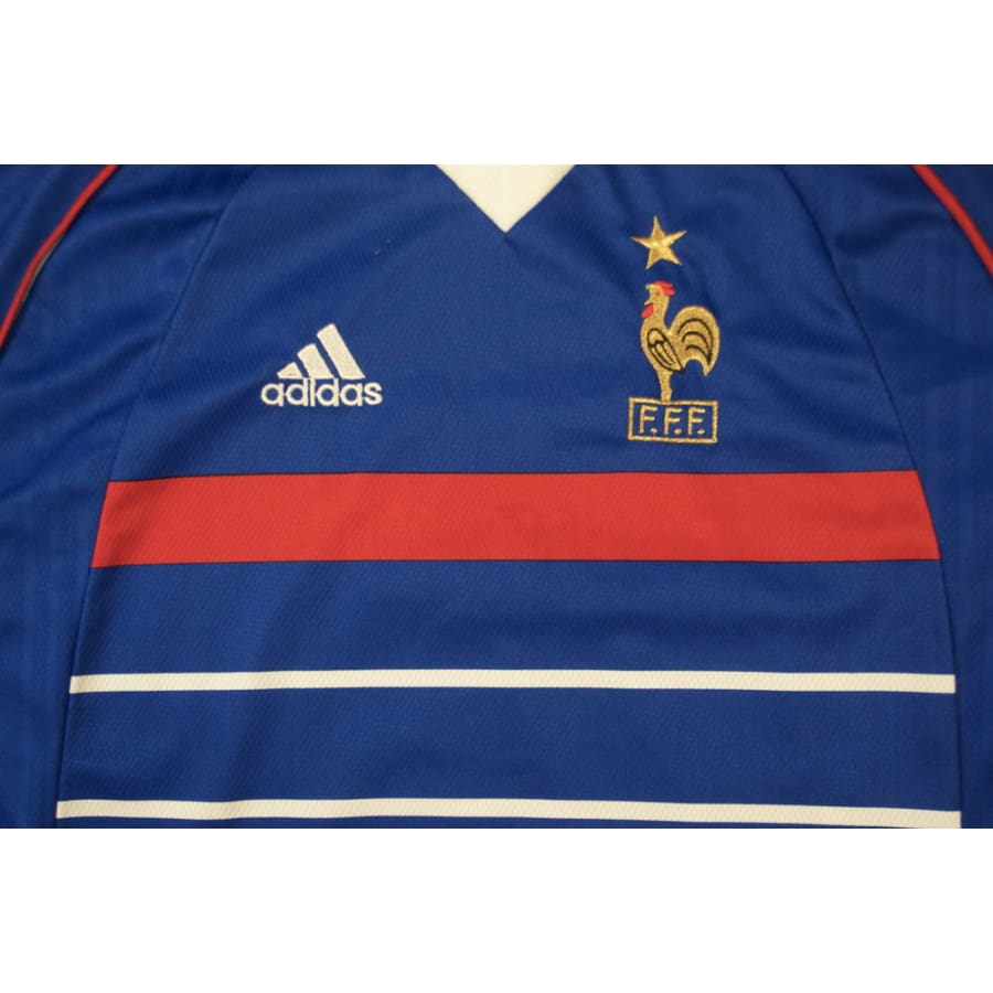 Maillot équipe de France vintage domicile 1998-1999 - Adidas - Equipe de France