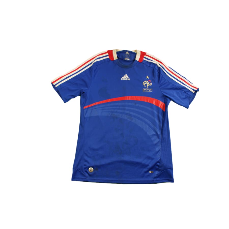 Maillot équipe de France vintage domicile 2008-2009 - Adidas - Equipe de France