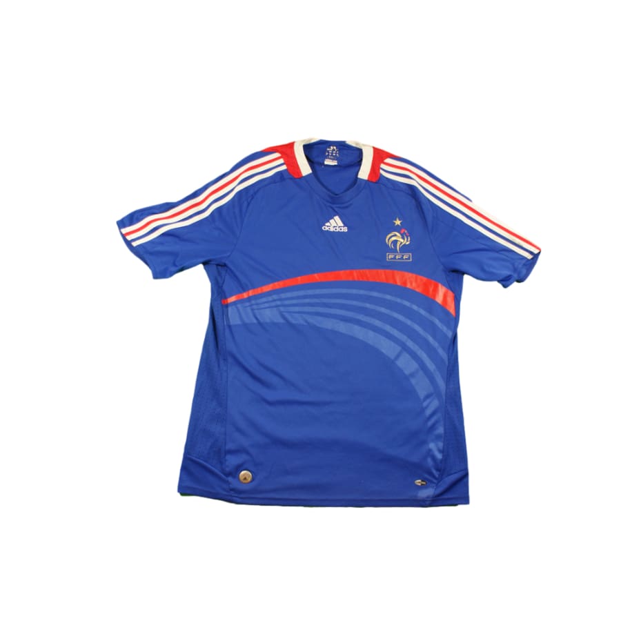 Maillot équipe de France vintage domicile 2008-2009 - Adidas - Equipe de France