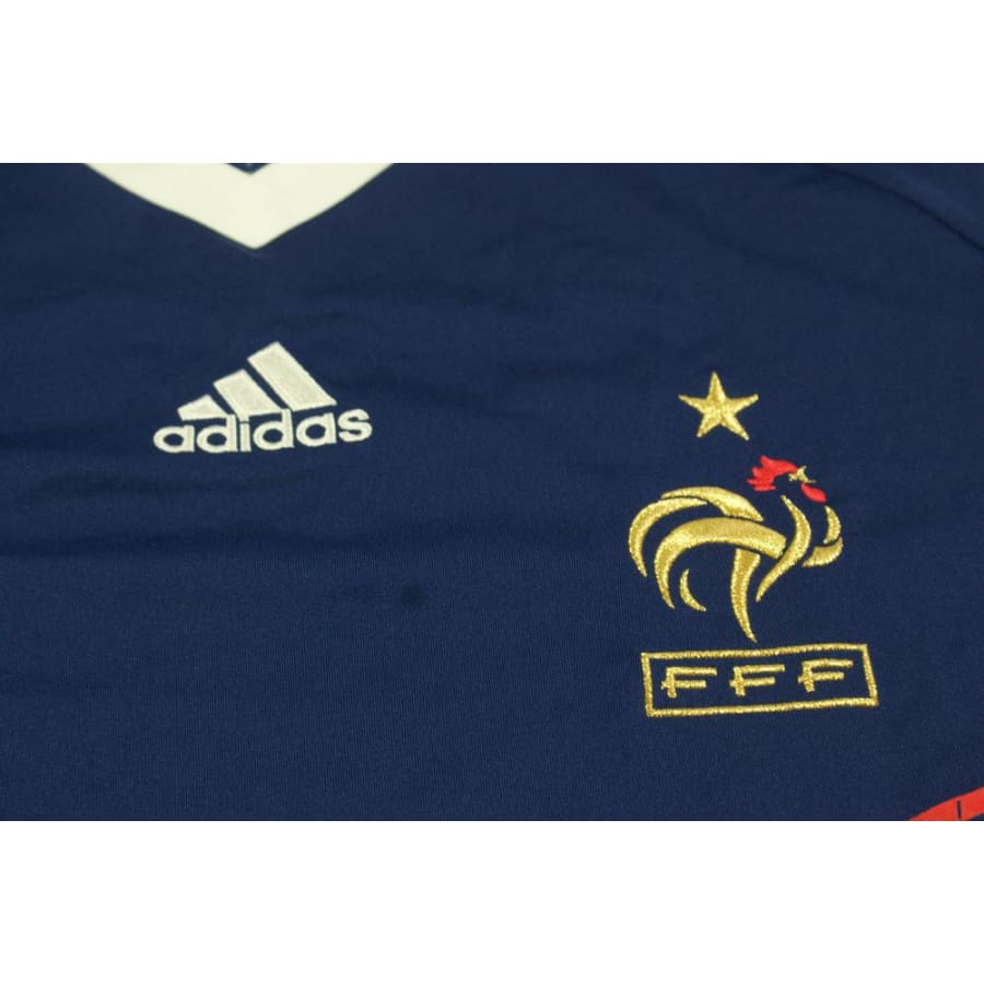 Maillot De Foot équipe De France Adidas Vintage – Taille L, Homme, Occasion