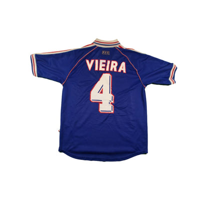 Maillot équipe de France vintage domicile #4 VIEIRA 1997-1998 - Adidas - Equipe de France