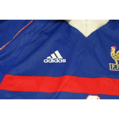 Maillot équipe de France vintage domicile #4 VIEIRA 1997-1998 - Adidas - Equipe de France