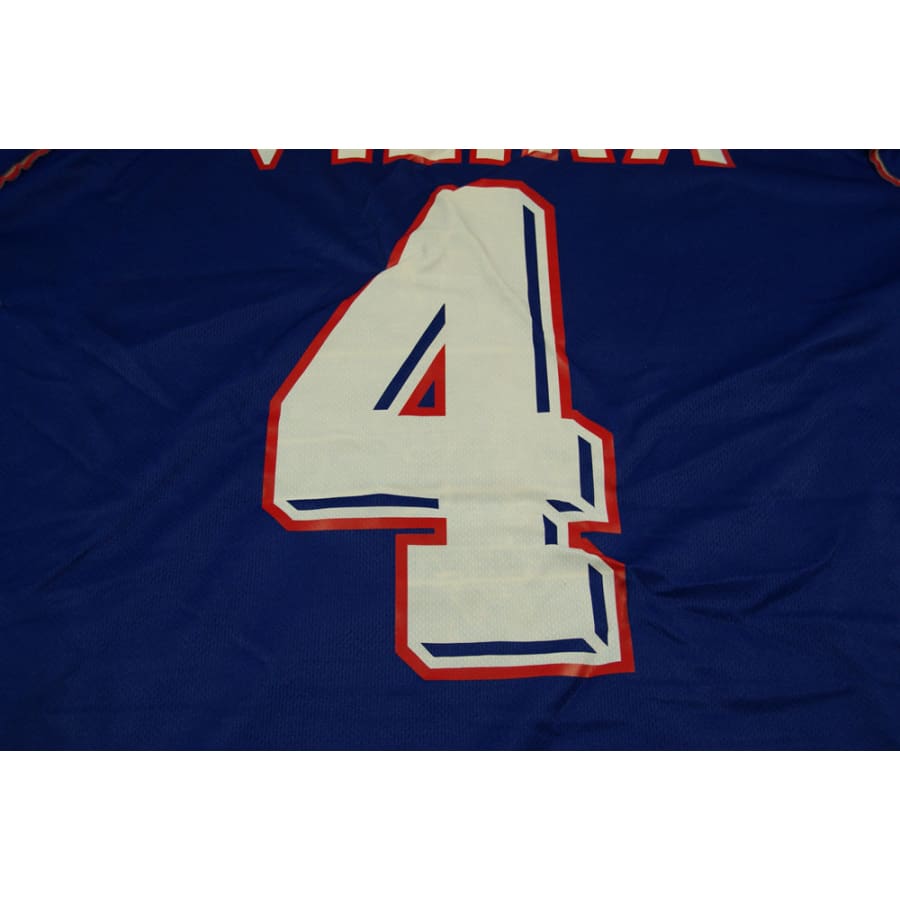 Maillot équipe de France vintage domicile #4 VIEIRA 1997-1998 - Adidas - Equipe de France