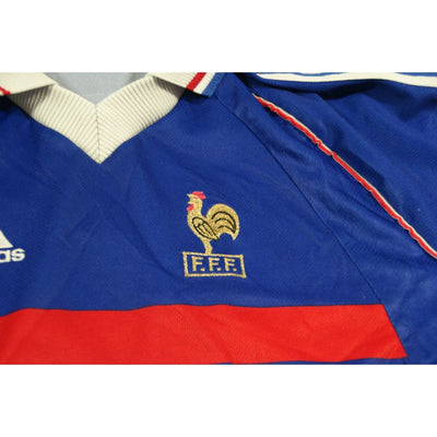 Maillot équipe de France vintage domicile #4 VIEIRA 1997-1998 - Adidas - Equipe de France