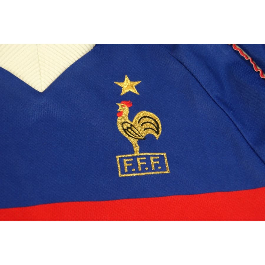 Maillot équipe de France vintage domicile #6 DJORKAEFF 1998-1999 - Adidas - Equipe de France