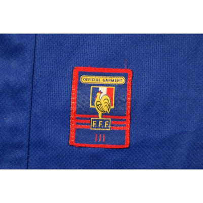 Maillot équipe de France vintage domicile #6 DJORKAEFF 1998-1999 - Adidas - Equipe de France