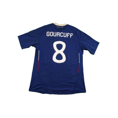 Maillot équipe de France vintage domicile #8 GOURCUFF 2010-2011 - Adidas - Equipe de France