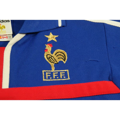 Maillot équipe de France vintage domicile enfant #10 ZIDANE 2000-2001 - Adidas - Equipe de France