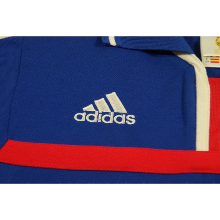 Maillot équipe de France vintage domicile enfant #10 ZIDANE 2000-2001 - Adidas - Equipe de France