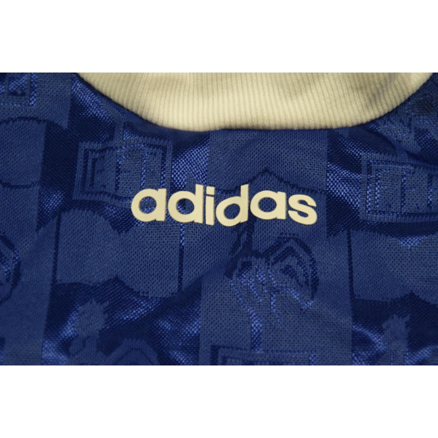 Maillot équipe de France vintage domicile enfant 1996-1997 - Adidas - Equipe de France