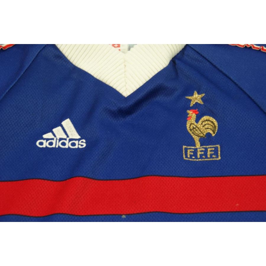 Maillot équipe de France vintage domicile enfant 1998-1999 - Adidas - Equipe de France