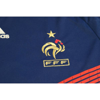 Maillot équipe de France vintage domicile N°10 BENZEMA 2010-2011 - Adidas - Equipe de France