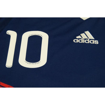 Maillot équipe de France vintage domicile N°10 BENZEMA 2010-2011 - Adidas - Equipe de France
