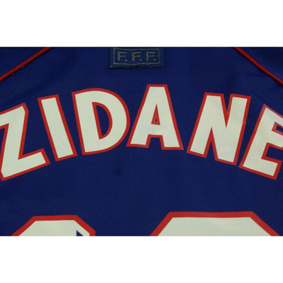 Maillot équipe de France vintage domicile N°10 ZIDANE 1998-1999 - Adidas - Equipe de France